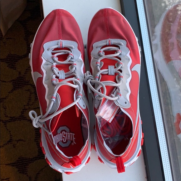 Nike React 55 Ohio State Buckeyes / OSU Size 11 - Picture 3 of 6